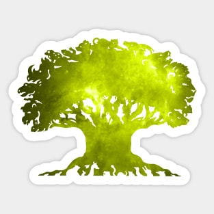 Tree of Life Abstract Sticker